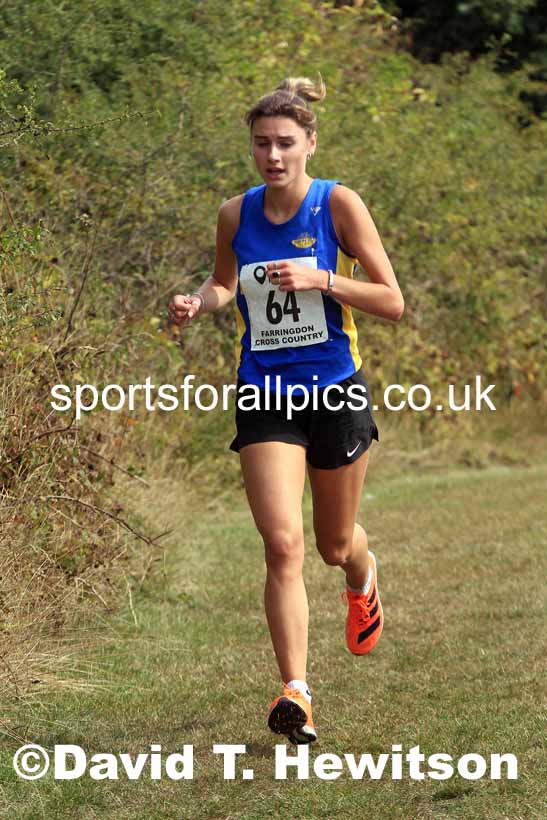 Senior Womens relay 2022 Farringdon Cross Country, Sunderland, Saturday, Sept. 3rd. Photo: David T. Hewitson/Sports for All Pics